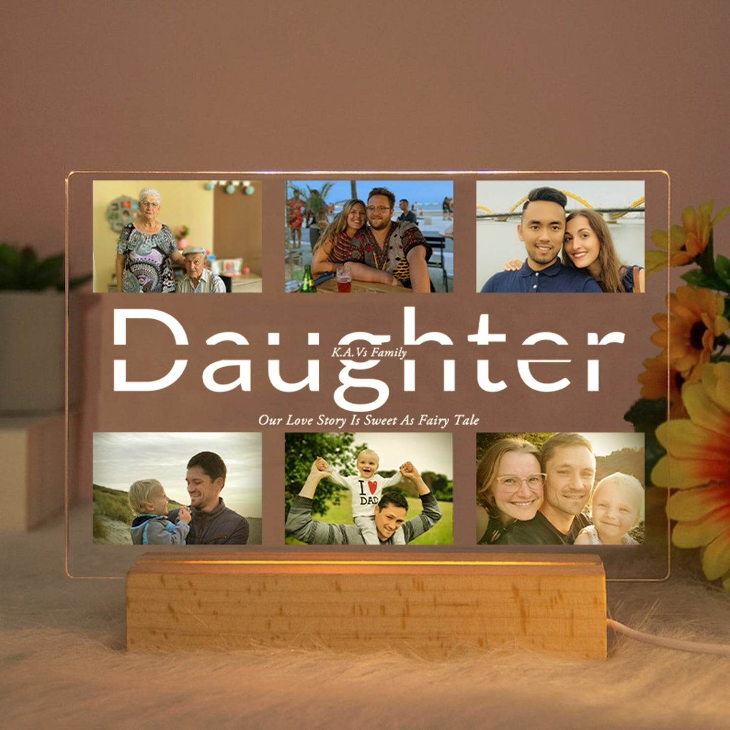 Radiant Moments - Personalized 3D Acrylic Lamp