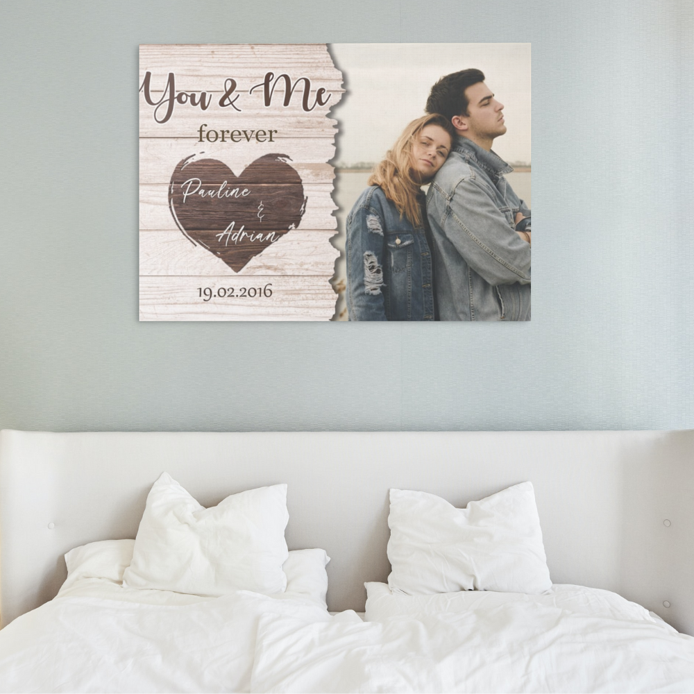 YouMe Eternal Love: Personalized Canvas Memories