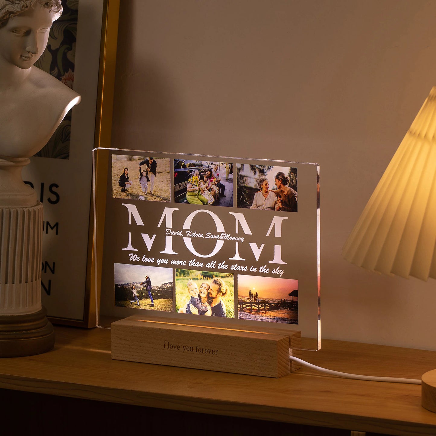 Radiant Moments - Personalized 3D Acrylic Lamp